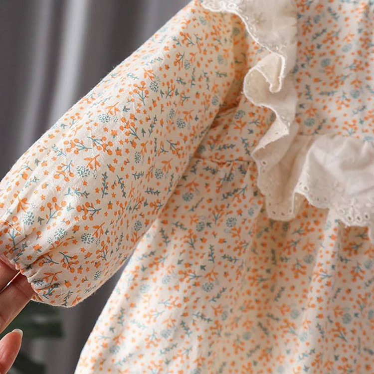 پیراهن مجلسی دخترانه بچگانه سایز ۹۰ با طراحی شیک