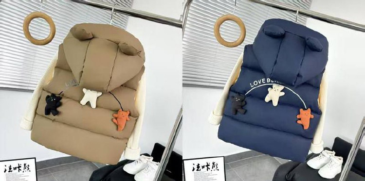 پافر وارداتی عروسکی آبگریز سایز s