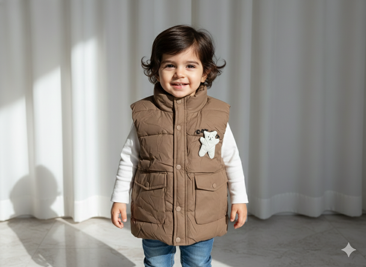 پافر وارداتی عروسکی شکلاتی